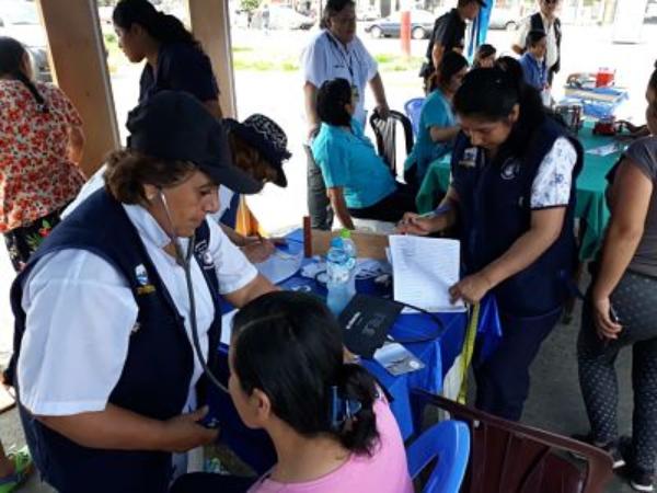 GOBIERNO DEL CALLAO REALIZÓ CAMPAÑA DE SALUD PARA LA POBLACIÓN