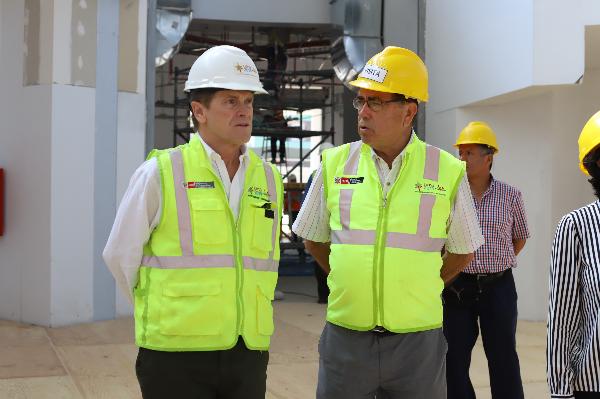 DANTE MANDRIOTTI: «OBRAS EN LA REGIÓN CALLAO TIENEN UN 80% DE AVANCE»Imagen del título: 