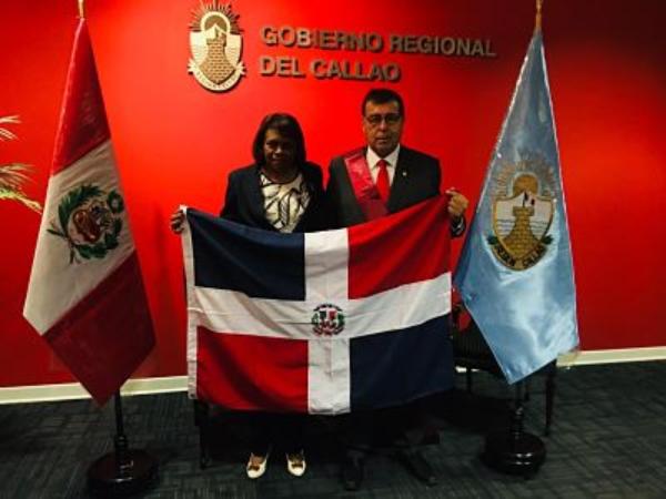 GOBERNADOR REGIONAL DEL CALLAO RECIBE LA VISITA DE LA VICEMINISTRA DE LA MUJER DE REPÚBLICA DOMINICANAImagen del título: 