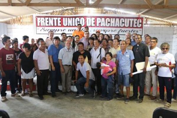 MANDRIOTTI VISITÓ A VECINOS DE PACHACÚTEC Y SUPERVISÓ CAMPAÑA DE SALUDImagen del título: 