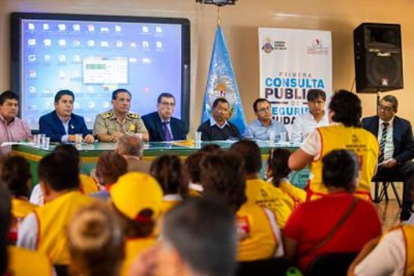 EL GOBERNADOR DEL CALLAO DANTE MANDRIOTTI PRESIDIÓ LA TERCERA SESIÓN ORDINARIA DEL CORESEC CALLAO Y PRIMERA CONSULTA PÚBLICA REGIONAL DE SEGURIDAD CIUDADANAImagen del título: 