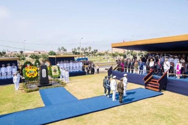 REGIÓN CALLAO RINDE HOMENAJE A VALIENTES PERUANOS QUE OFRENDARON SUS VIDAS POR LA PATRIA DURANTE EL COMBATE NAVAL DEL DOS DE MAYOImagen del título: 