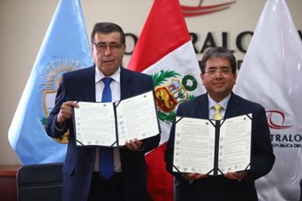 GOBIERNO REGIONAL DEL CALLAO Y CONTRALORÍA GENERAL DE LA REPÚBLICA SUSCRIBEN CONVENIO INTERINSTITUCIONALImagen del título: 