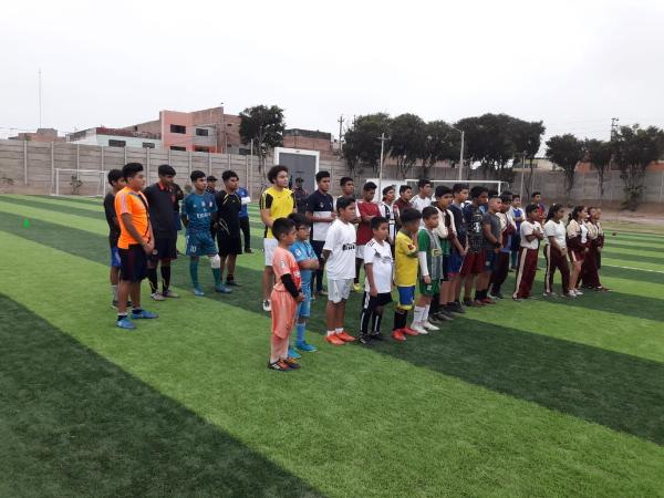 GOBIERNO REGIONAL DEL CALLAO PROMUEVE INTEGRACIÓN DE ESCOLARES A TRAVÉS DE TALLERES DE FÚTBOL