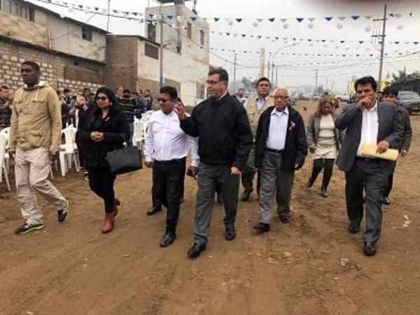 MICROEMPRESARIOS DE PACHACUTEC PIDEN FORMALIZACIÓN AL GOBERNADOR REGIONAL DEL CALLAO