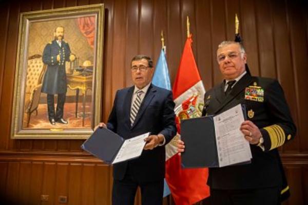 GOBIERNO REGIONAL DEL CALLAO Y MARINA DE GUERRA DEL PERÚ SUSCRIBEN CONVENIO MARCO DE COOPERACIÓN INTERINSTITUCIONAL