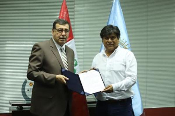 GOBIERNO REGIONAL DEL CALLAO Y MUNICIPALIDAD DE LA PERLA FIRMAN CONVENIO MARCO DE COOPERACIÓN INTERINSTITUCIONAL