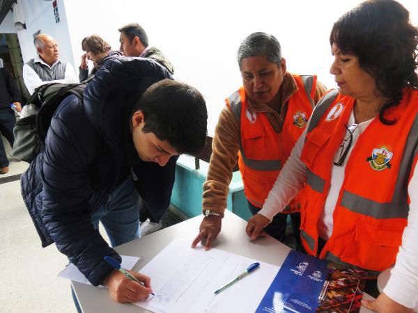 TALLER DE CAPACITACIÓN SOBRE EL SISTEMA DE INFORMACIÓN PARA LA GESTIÓN DEL RIESGO DE DESASTRES DIRIGIDO A FUNCIONARIOS Y ESPECIALISTAS DEL GORE CALLAOImagen del título: 