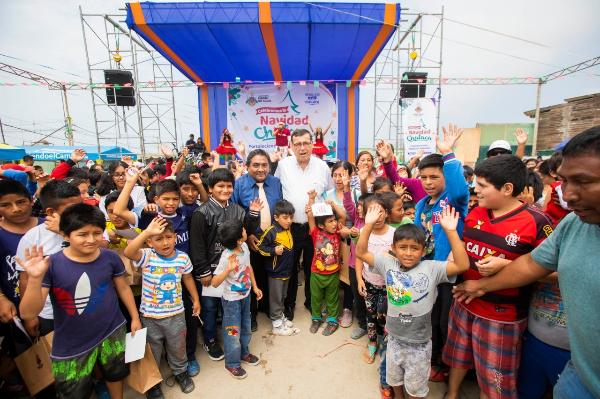 GOBIERNO REGIONAL DEL CALLAO ADELANTA NAVIDAD A MÁS DE 2500 NIÑOS DE VENTANILLA