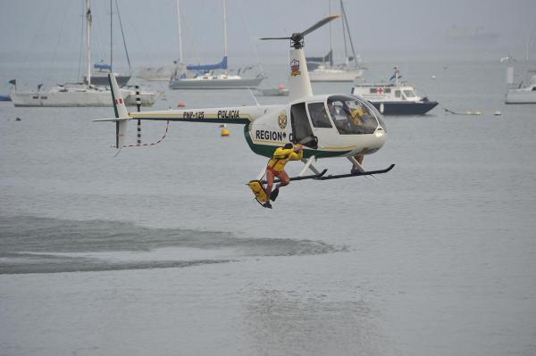 HELICÓPTEROS DE LA REGIÓN CALLAO VIGILARÁN A BAÑISTAS DESDE EL AIREImagen del título: 