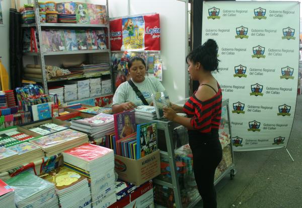 FERIA REGIONAL DEL CALLAO OFRECE PAQUETES ESCOLARES DESDE CINCO SOLESImagen del título: 