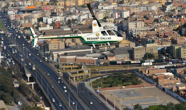40 VEHÍCULOS RECUPERADOS GRACIAS AL PATRULLAJE AÉREO EN LA REGIÓN CALLAO