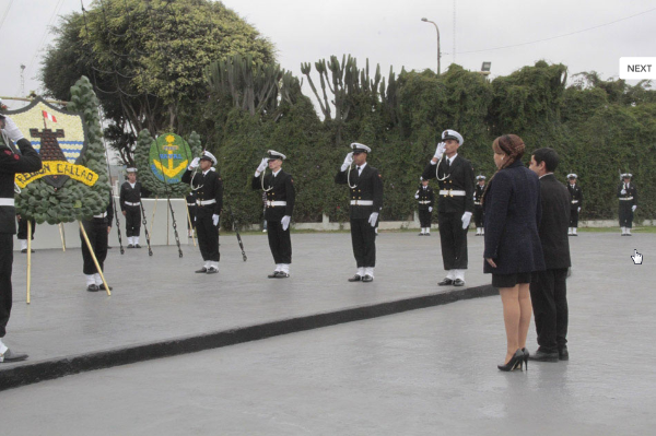 REGIÓN CALLAO RINDE HOMENAJE A HÉROES NAVALESImagen del título: 