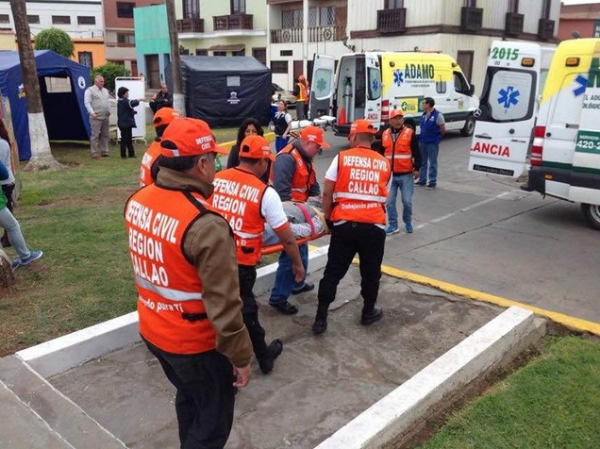 REGIÓN CALLAO REALIZÓ SIMULACRO DE SISMO Y TSUNAMIImagen del título: 