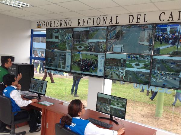 REGIÓN CALLAO INAUGURA PRIMER PUESTO DE VÍDEO VIGILANCIA Y MONITOREO VECINAL