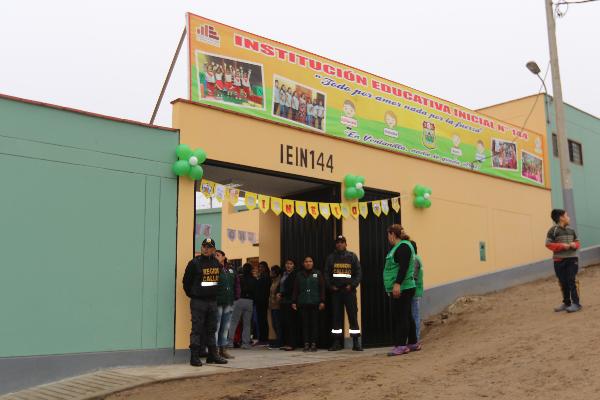 REGIÓN CALLAO INAUGURA MODERNO COLEGIO EN VENTANILLA