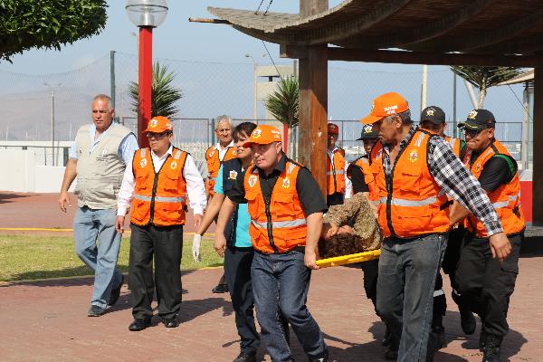 CON ÉXITO SE REALIZÓ SIMULACRO DE SISMO Y TSUNAMI EN EL CALLAO