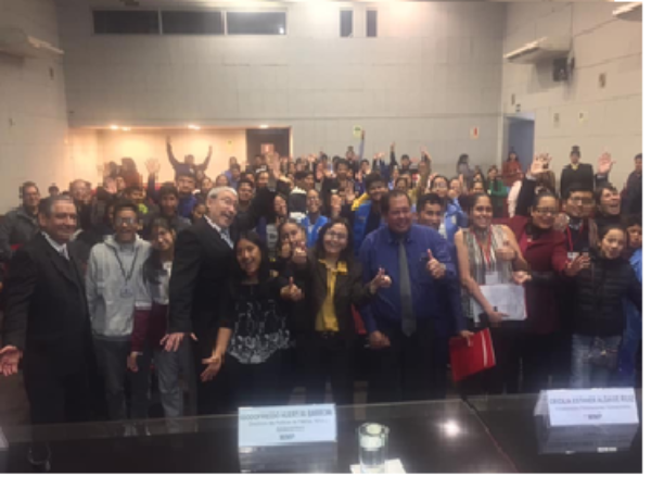 CEREMONIA DE RECONOCIMIENTO DE CORRESPONSALES INFANTIL Y ADOLESCENTE – CORIA Y TALLER DE PARTICIPACIÓN CIUDADANA DE NIÑAS, NIÑOS Y ADOLESCENTES